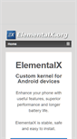 Mobile Screenshot of elementalx.org